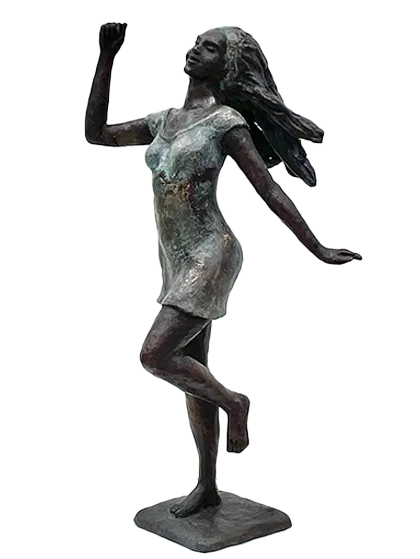 Dance like nobody is watching, brons